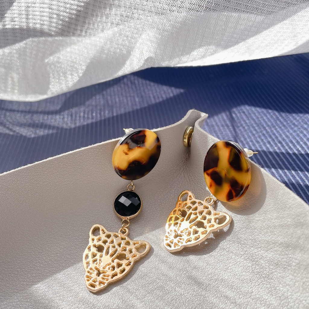 【動物シリーズ】チーターのピアス①