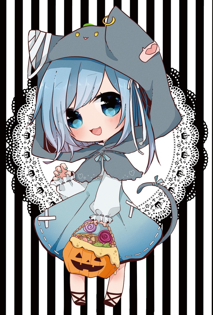 ハロウィン2ver.ポストカード(直筆メッセージ付き)