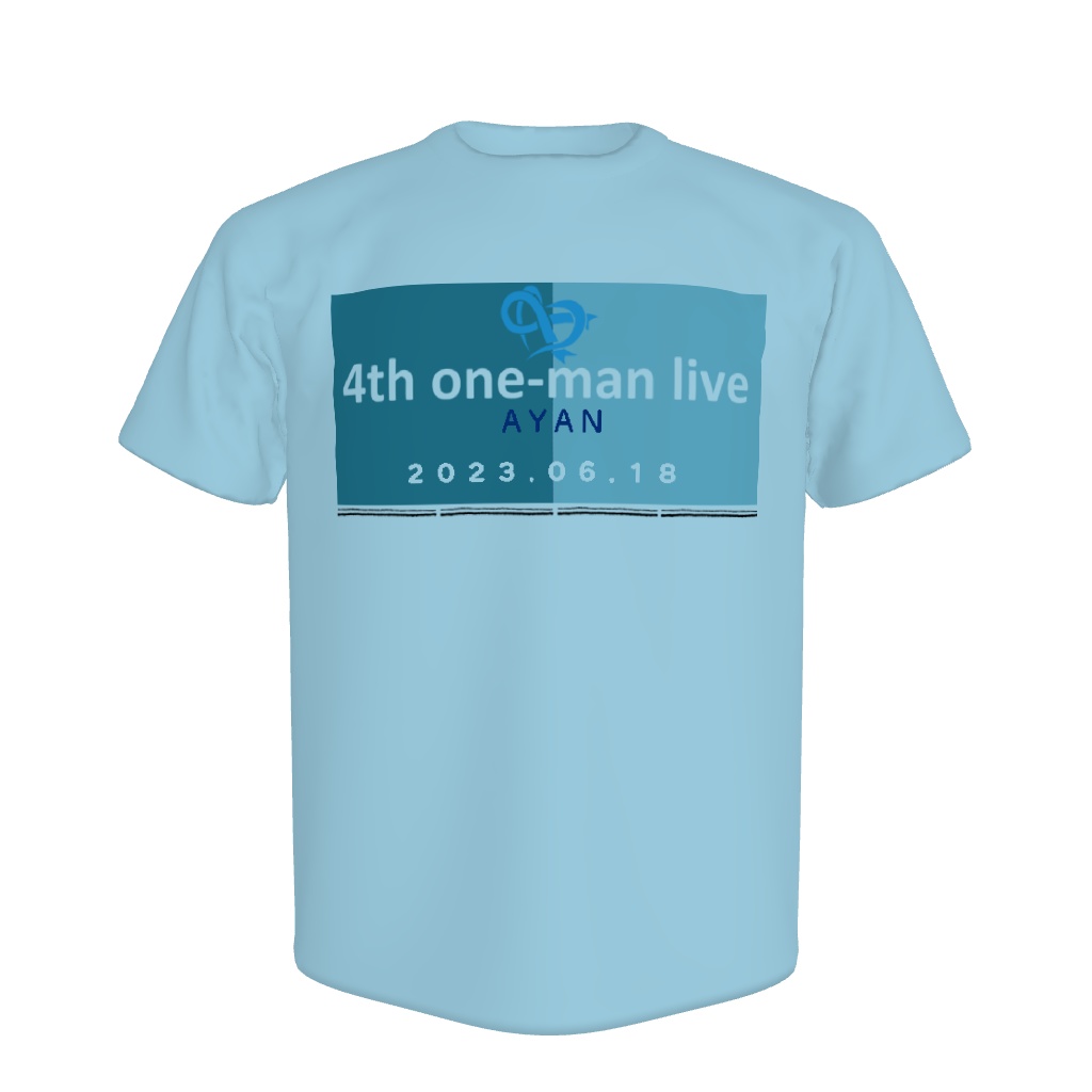 (残り5枚)4thワンマンliveTシャツ(XL)