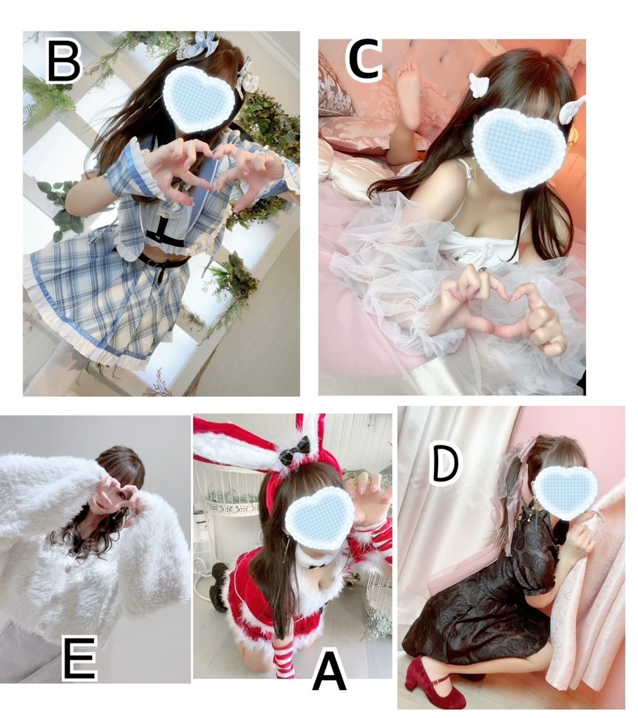 📷♥コミケ103ver.かぶりなしブロマイドセット「クリスマスセットA」♥特典あり♥