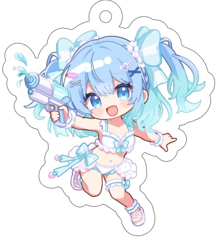 108限定SD水着アクリルキーホルダー