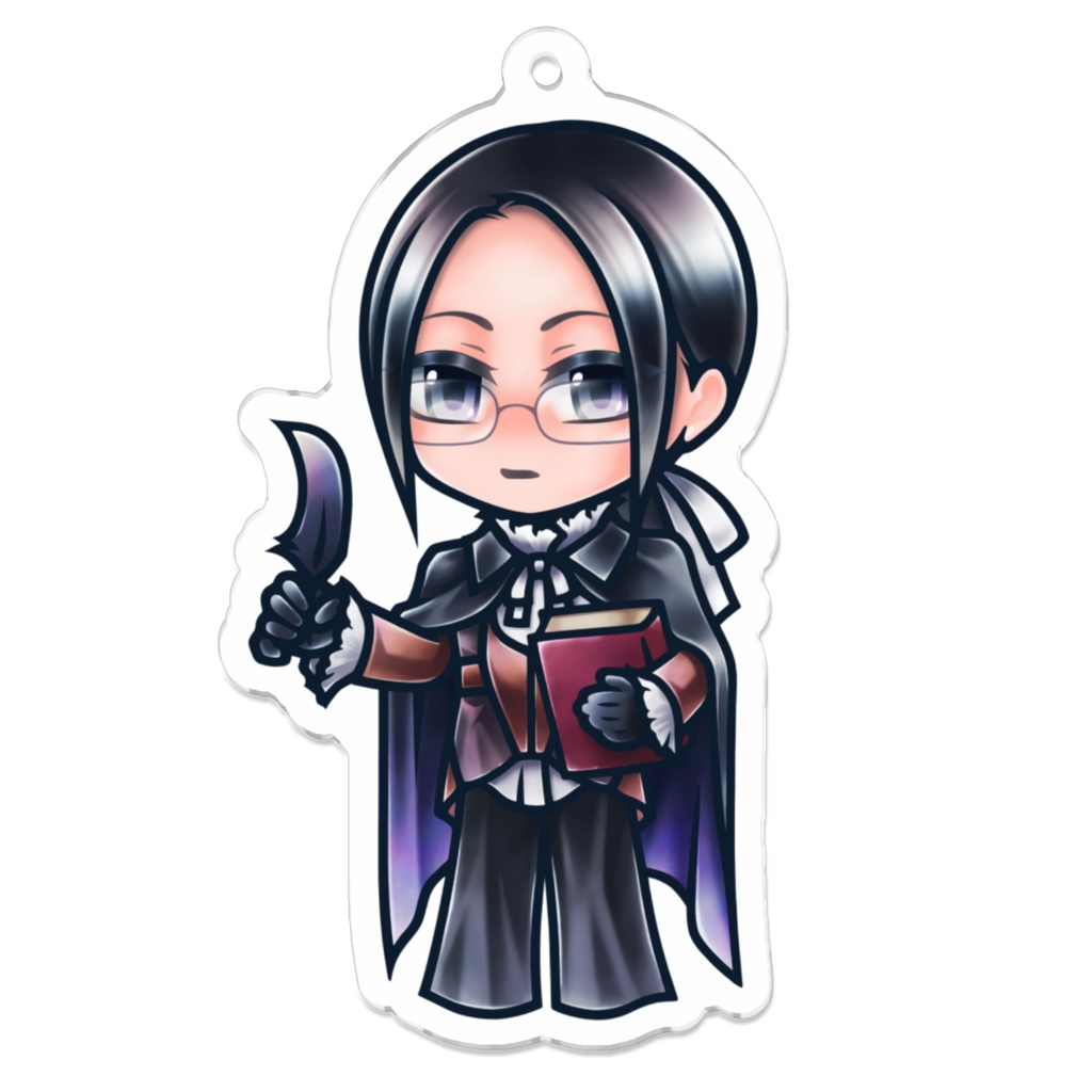 【1】アクリルキーホルダー（コーティング）