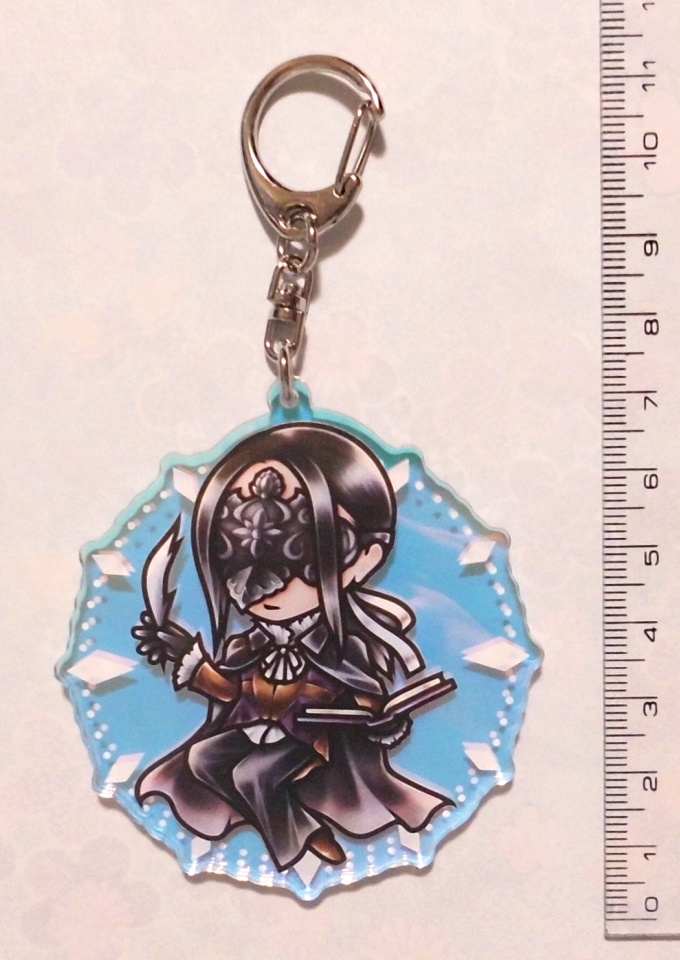 【3】オーロラアクリルキーホルダー