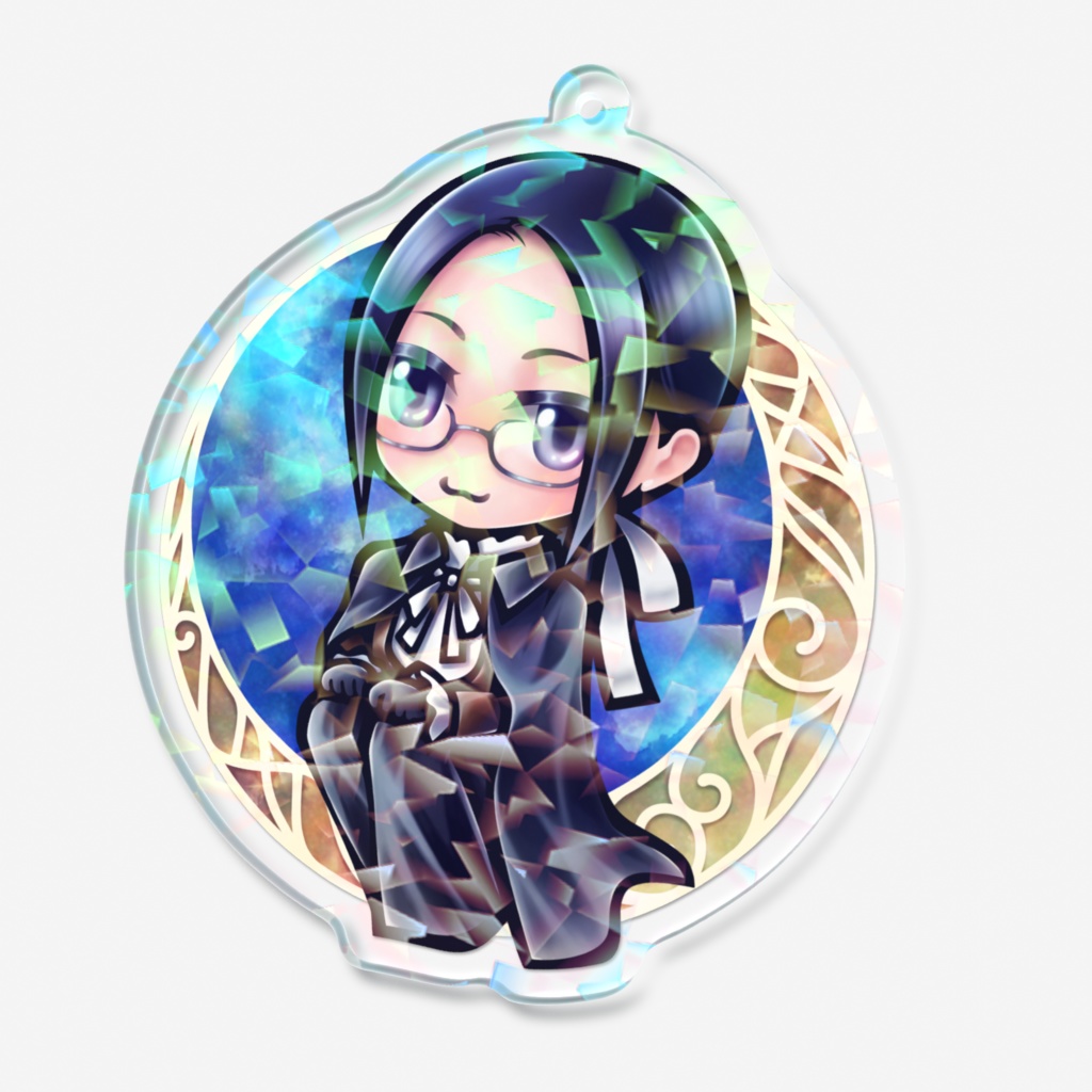 【2】ホログラムアクリルキーホルダー