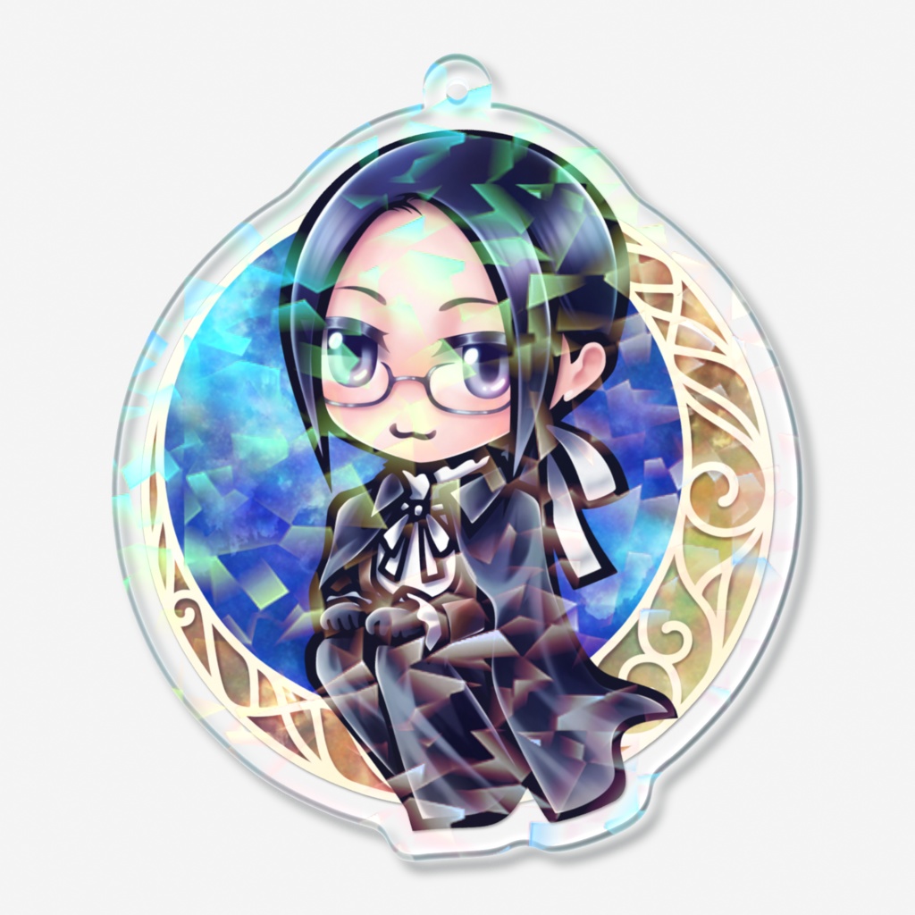 【2】ホログラムアクリルキーホルダー