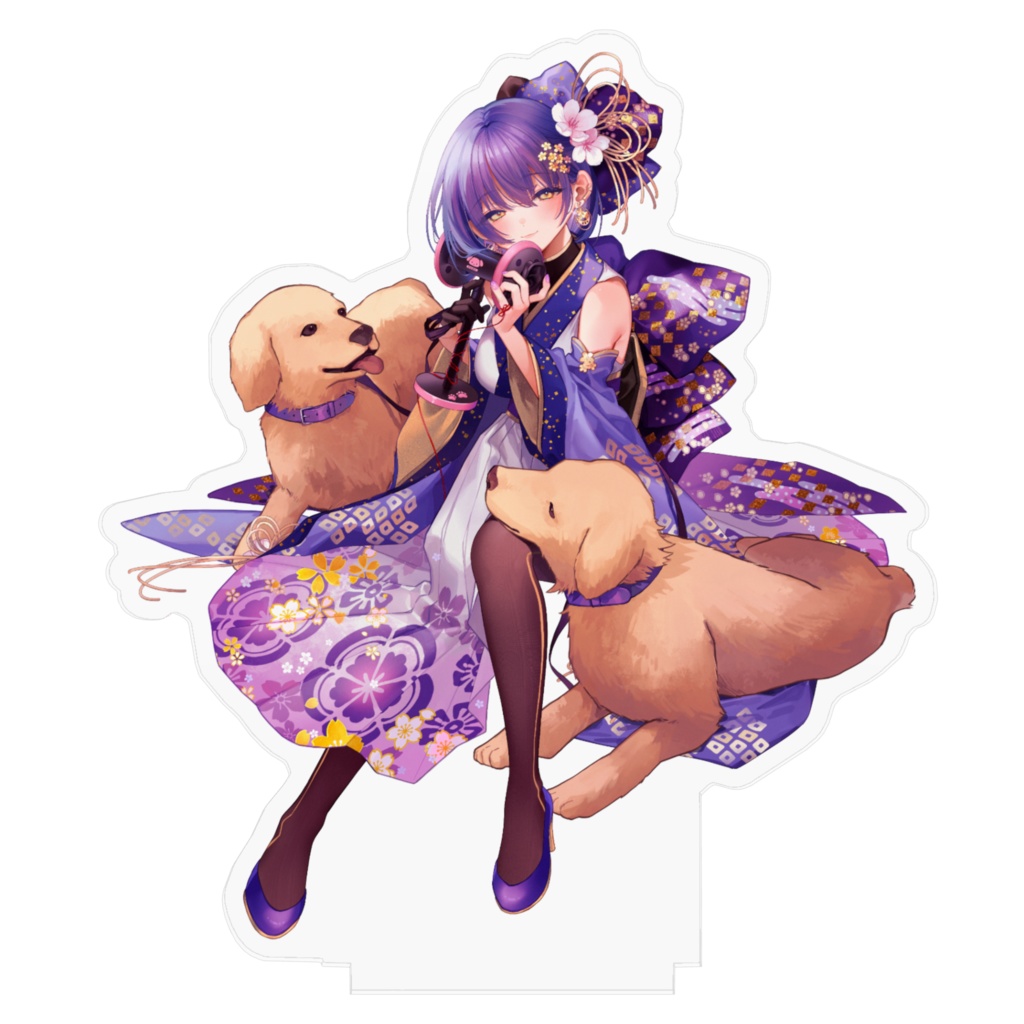 ‖ 常設販売 ‖ きぬぎぬふみアクリルフィギュア (デジタルサイン台座)