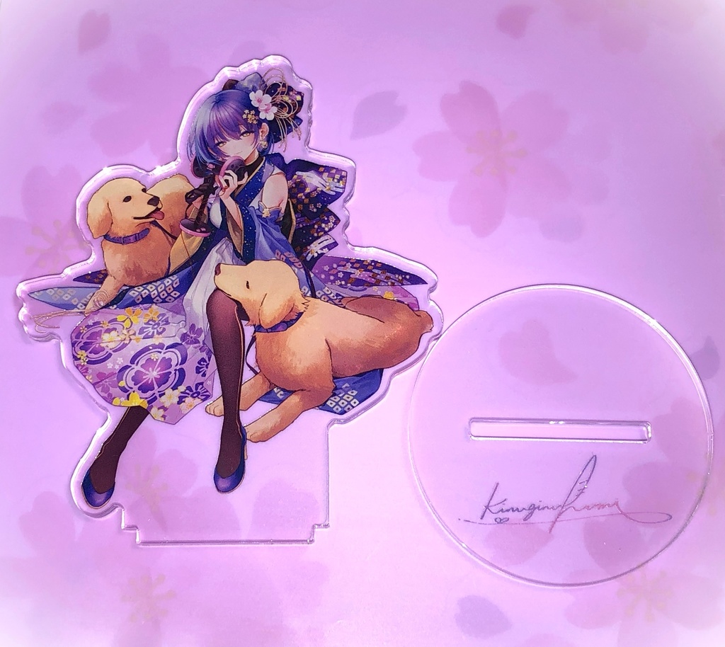 ‖ 常設販売 ‖ きぬぎぬふみアクリルフィギュア (デジタルサイン台座)