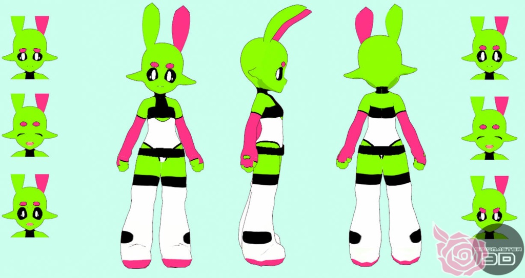 Sploot Vtuber/3D Model Free Download