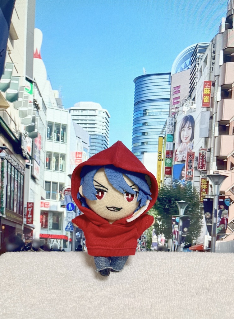 【Re】ぬいぐるみのパーカー