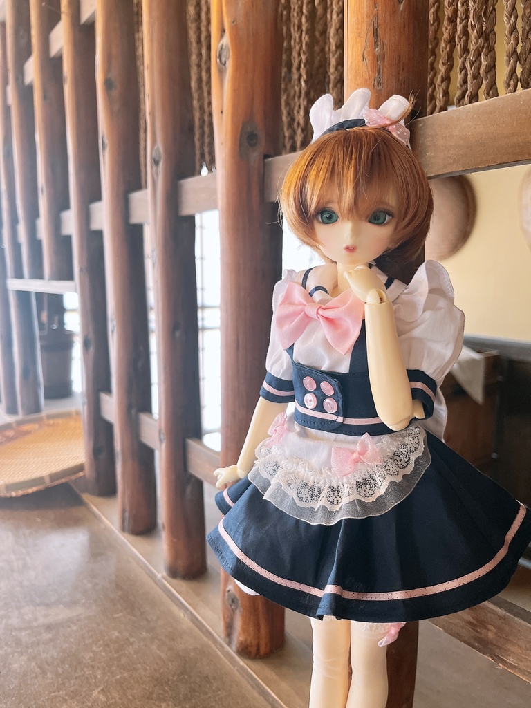 有名メイド喫茶店のメイド服8点セット
