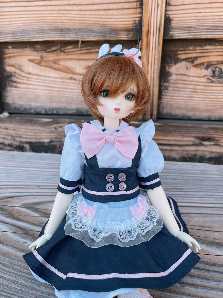 有名メイド喫茶店のメイド服8点セット