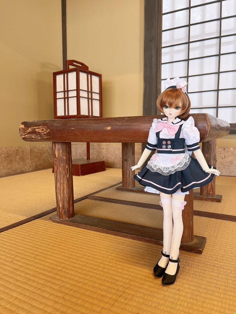 有名メイド喫茶店のメイド服8点セット