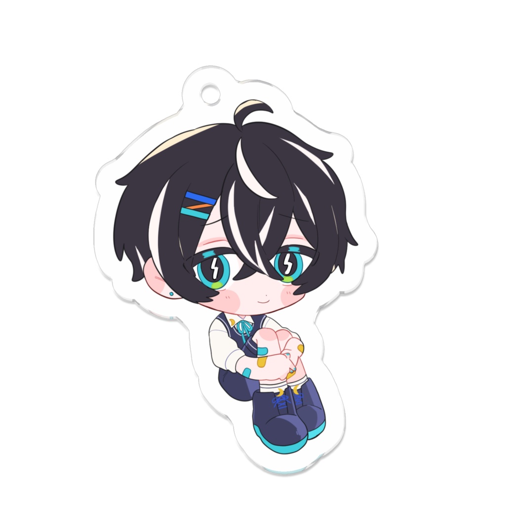 めるくのアクリルキーホルダー