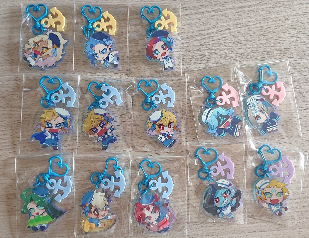 【創作】セーラーマリンアクキー