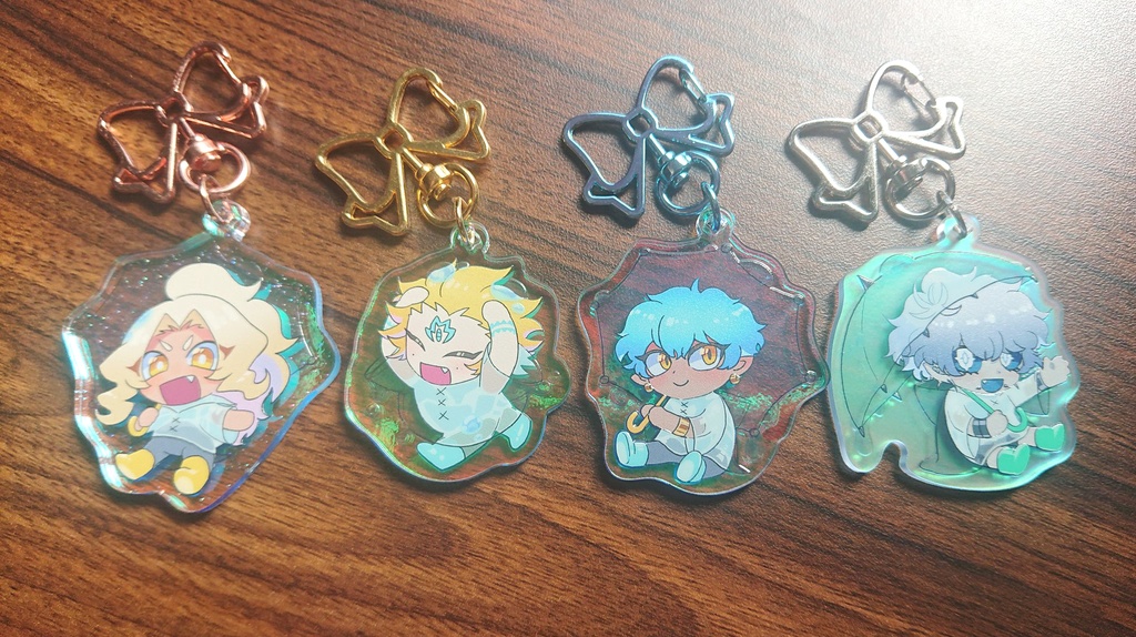 【創作】オーロラアンブレラ☔アクキー