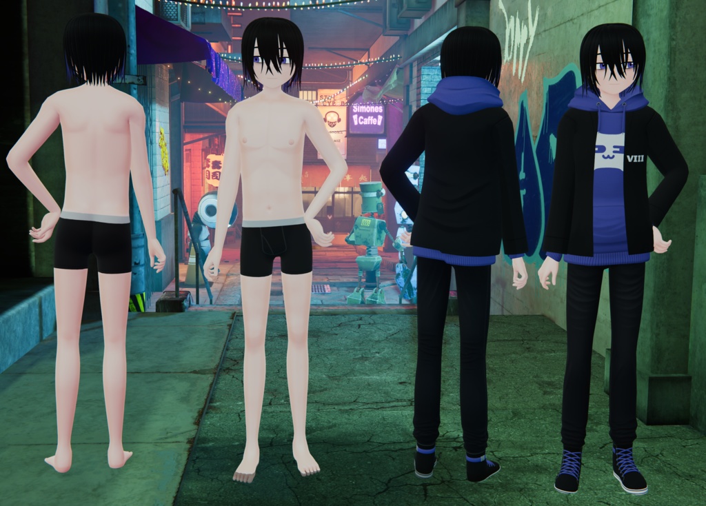 「VIII」 【オリジナル3Dモデル】