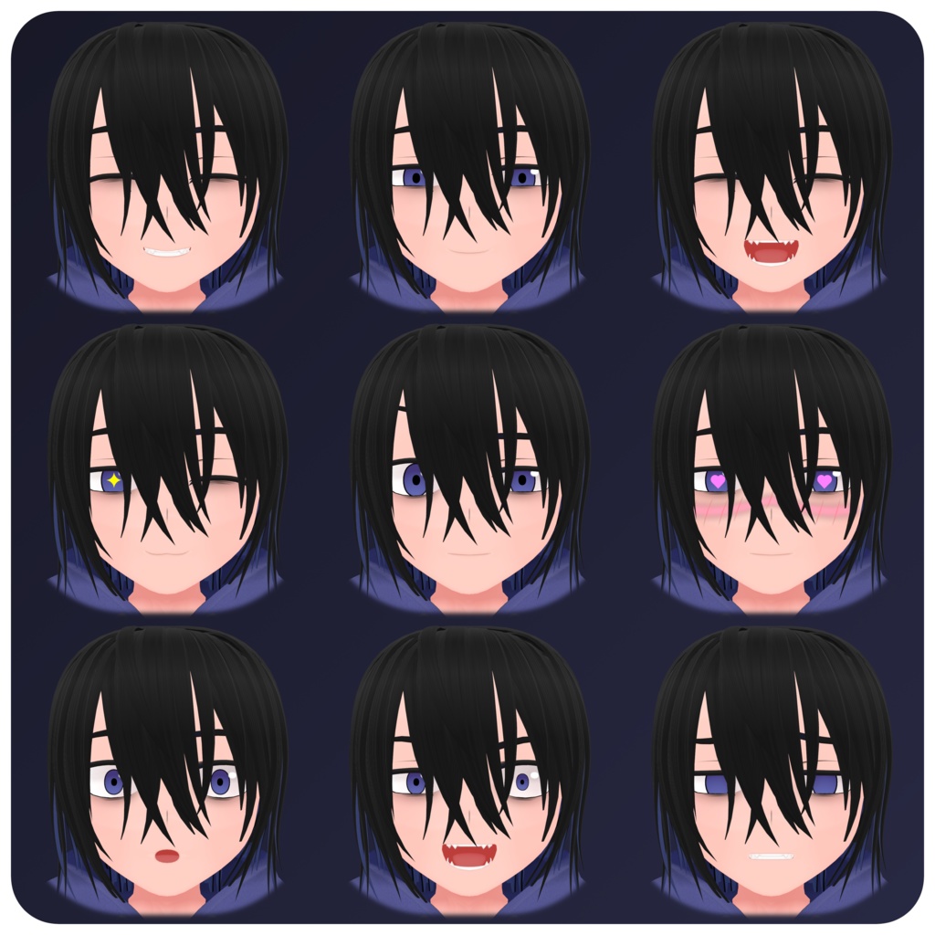 「VIII」 【オリジナル3Dモデル】