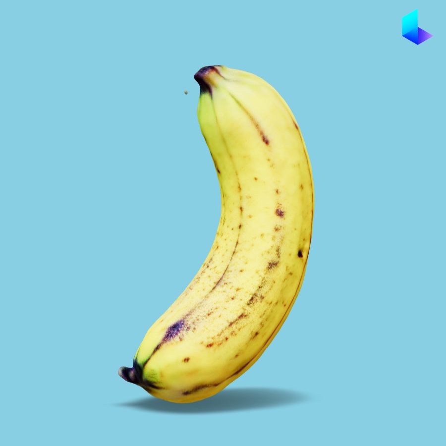 バナナ 3Dモデル (Banana)