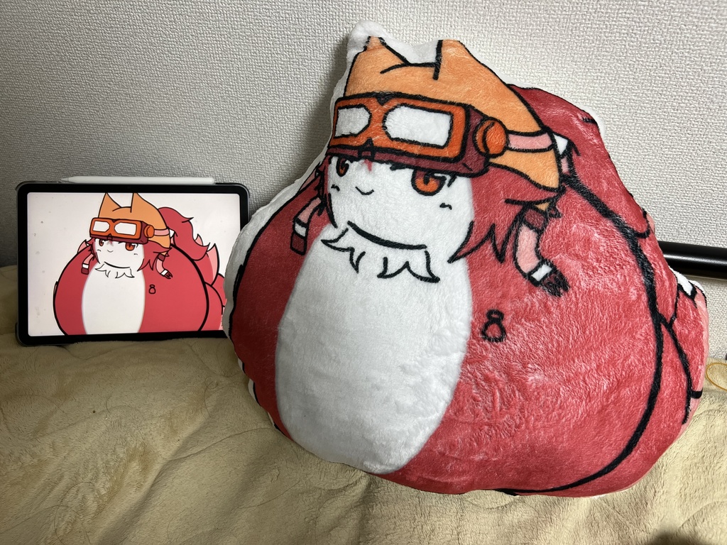 「ナンバーテールズ」コアフォルダクッション