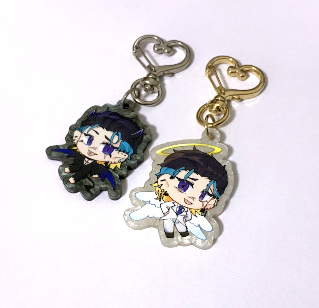 【全2種】千鴻(悪魔・天使)アクリルキーホルダー