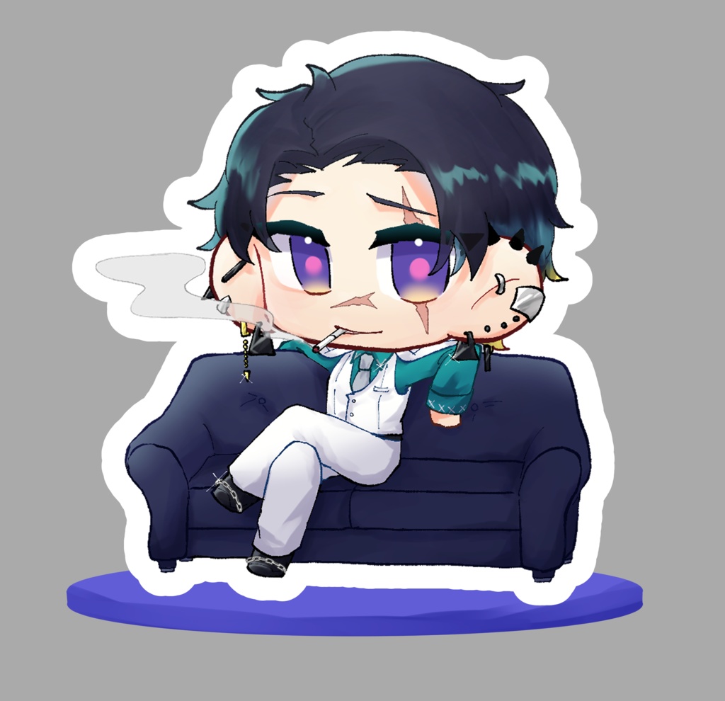 千鴻デフォルメアクリルスタンド・誕生日ver