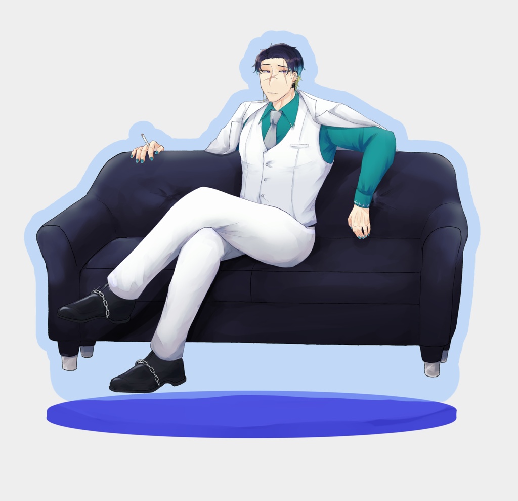 千鴻等身アクリルスタンド・誕生日ver