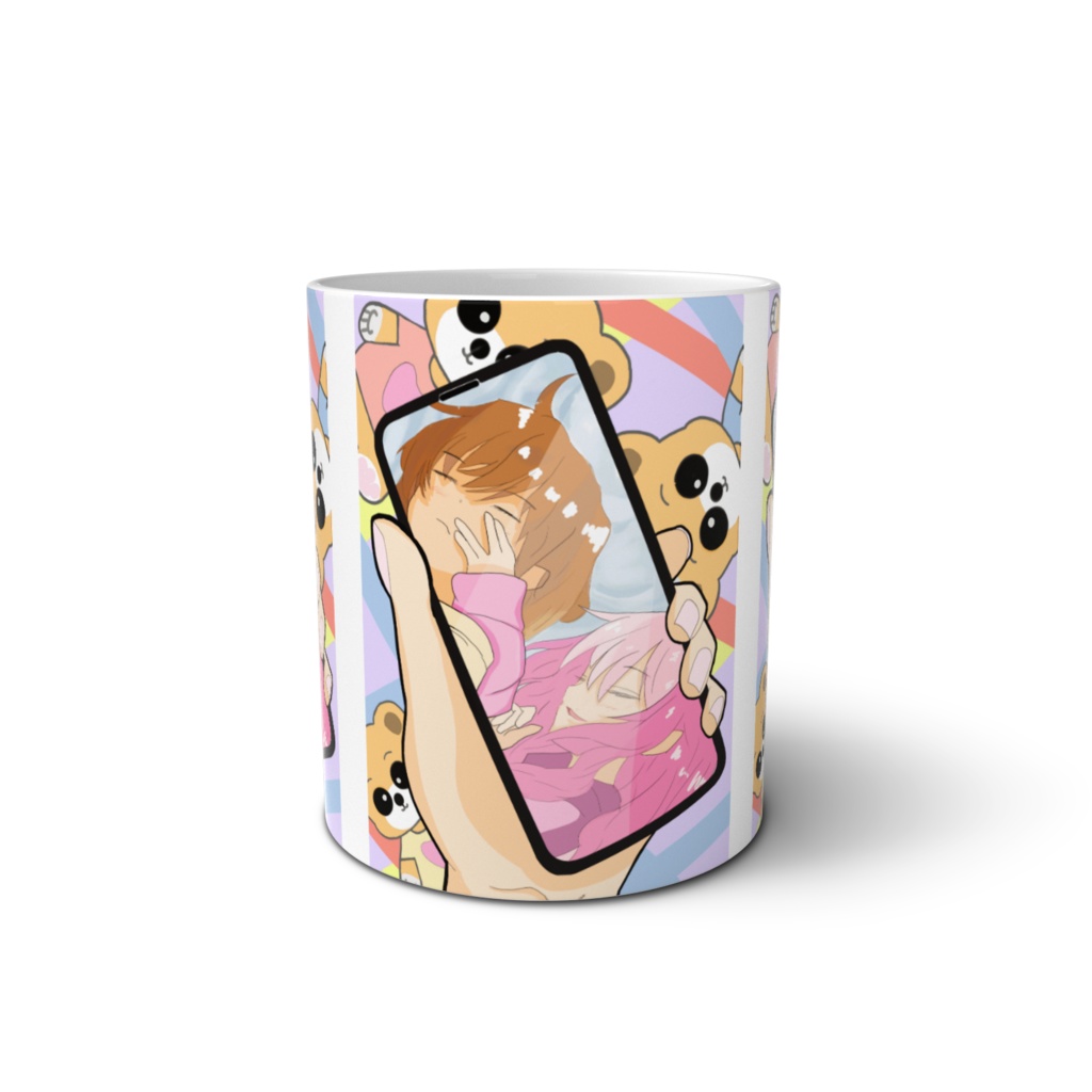 寝顔カップ