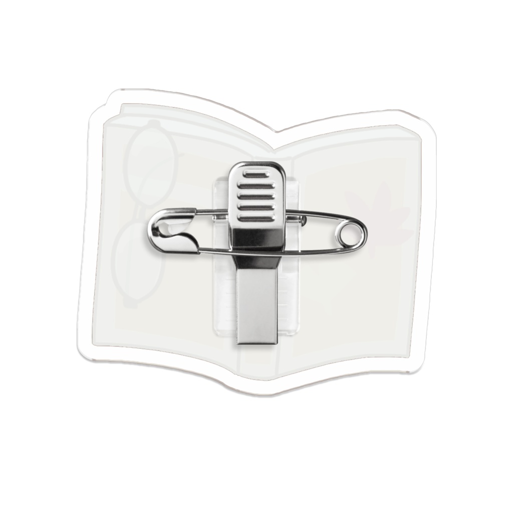 ぬいにつけられるアクリルバッジ 四季シリーズ 秋