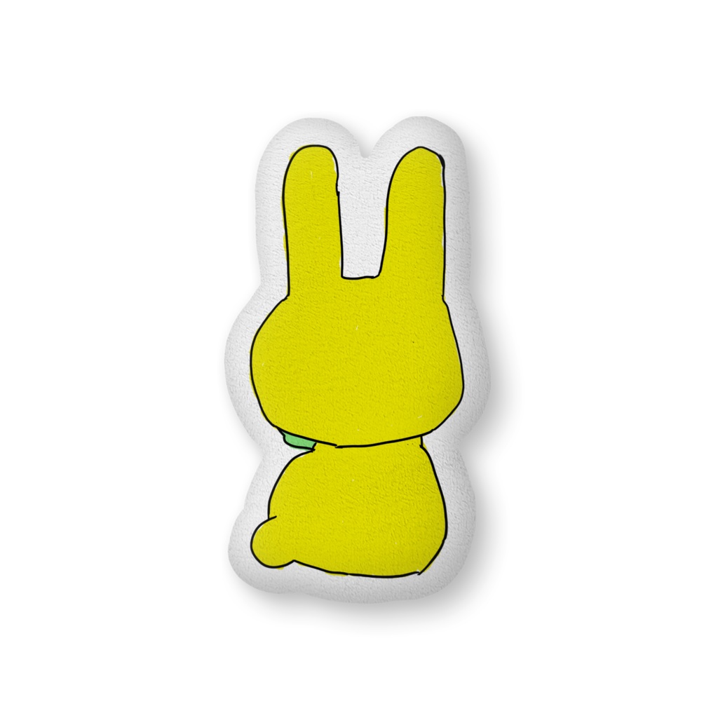 ぴょうちゃんクッション きいろ