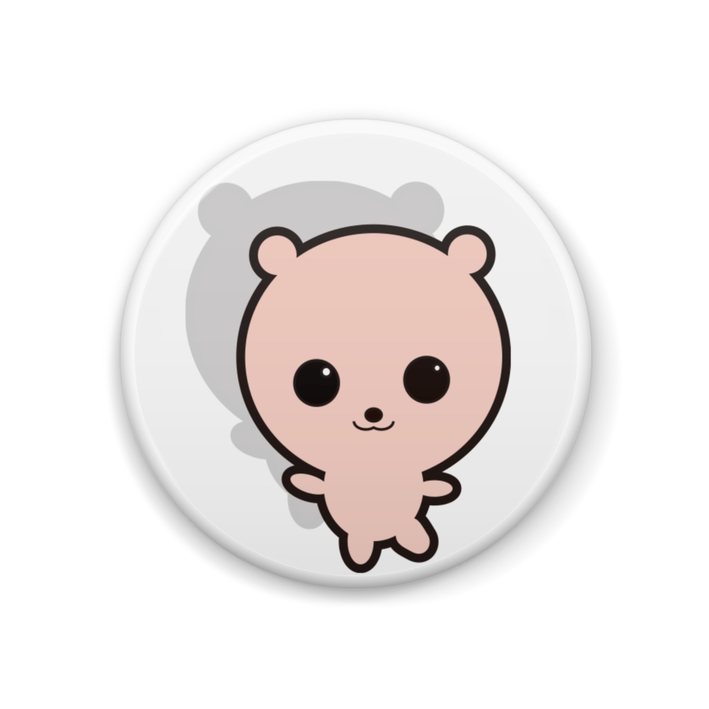 くまちゃんバッジ