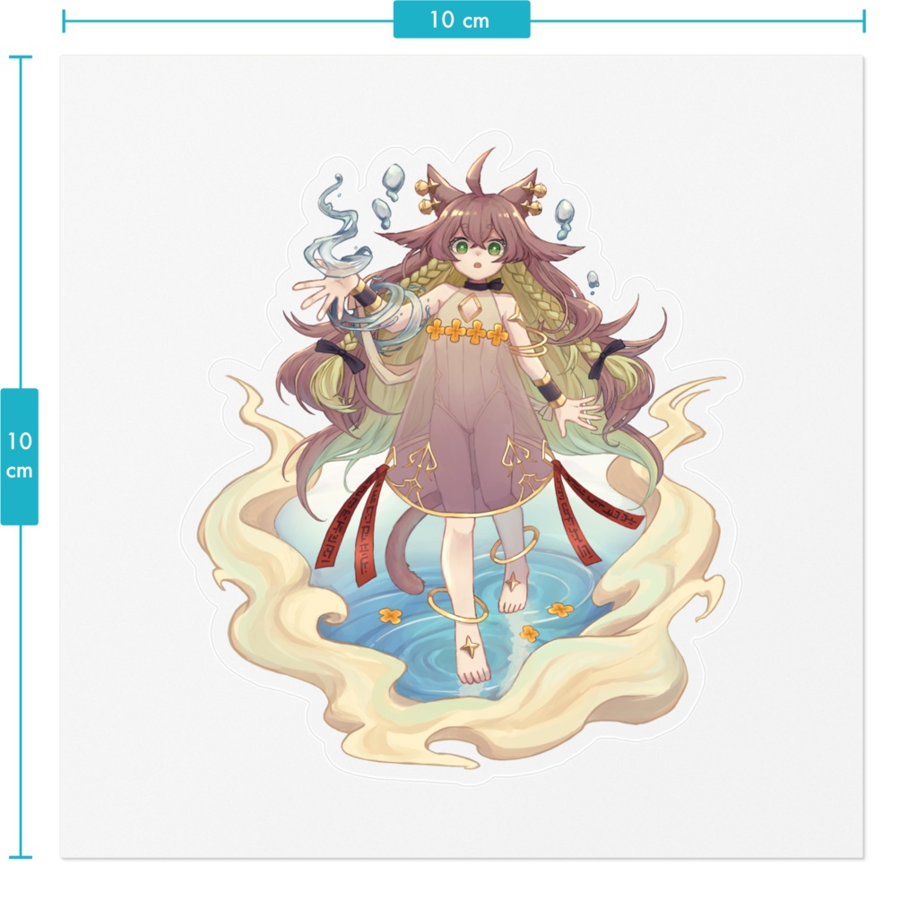 猫少女2 ステッカー