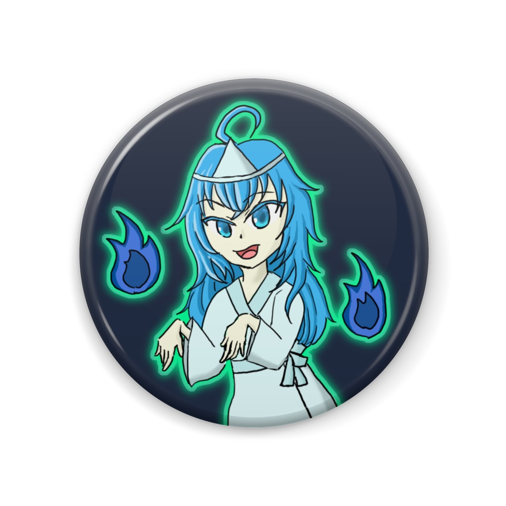 ミメイちゃん　缶バッジ