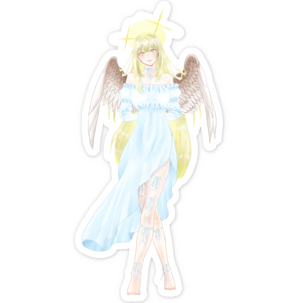 天使 ステッカー