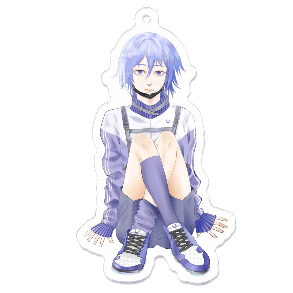 座っている男の子