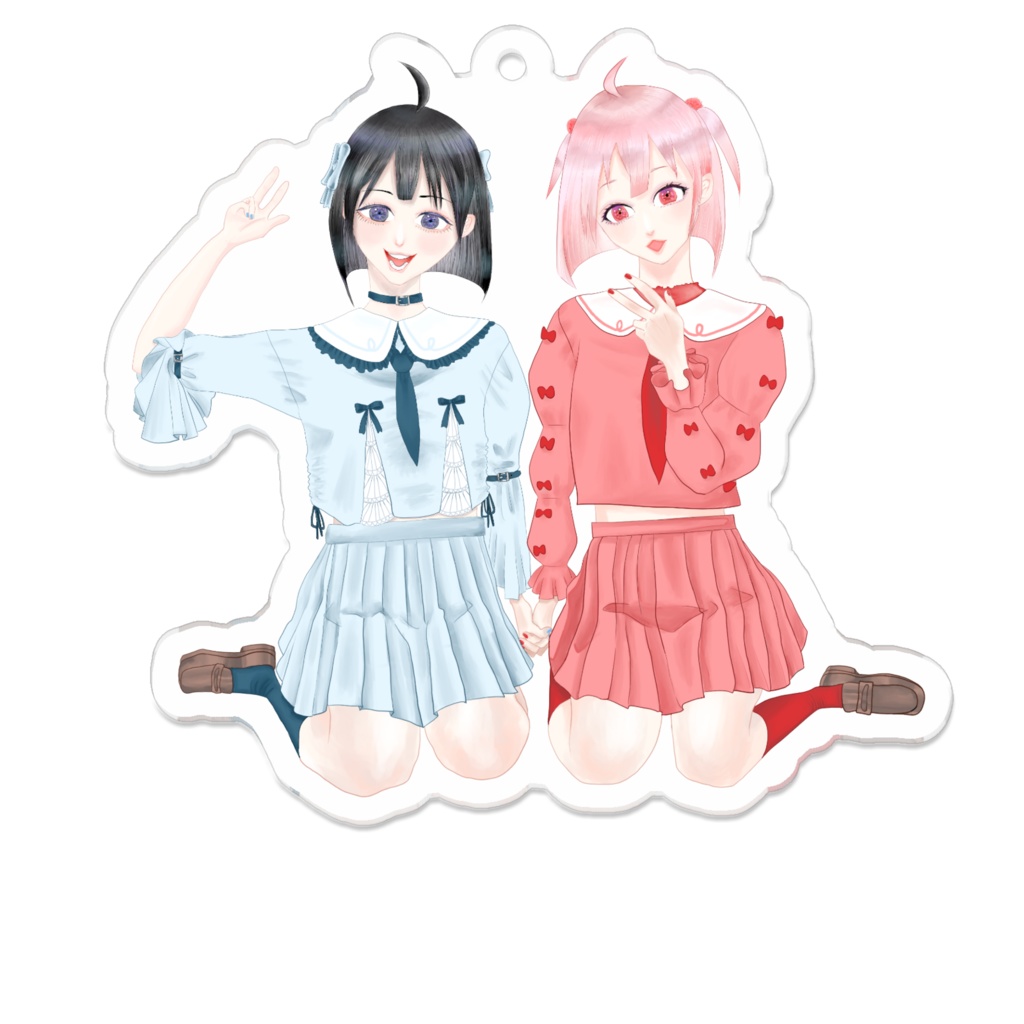  2人組の女の子