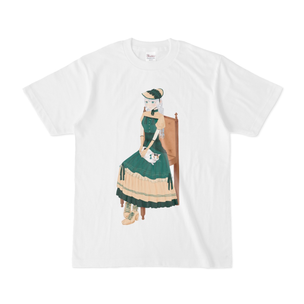 椅子に座っている女の子