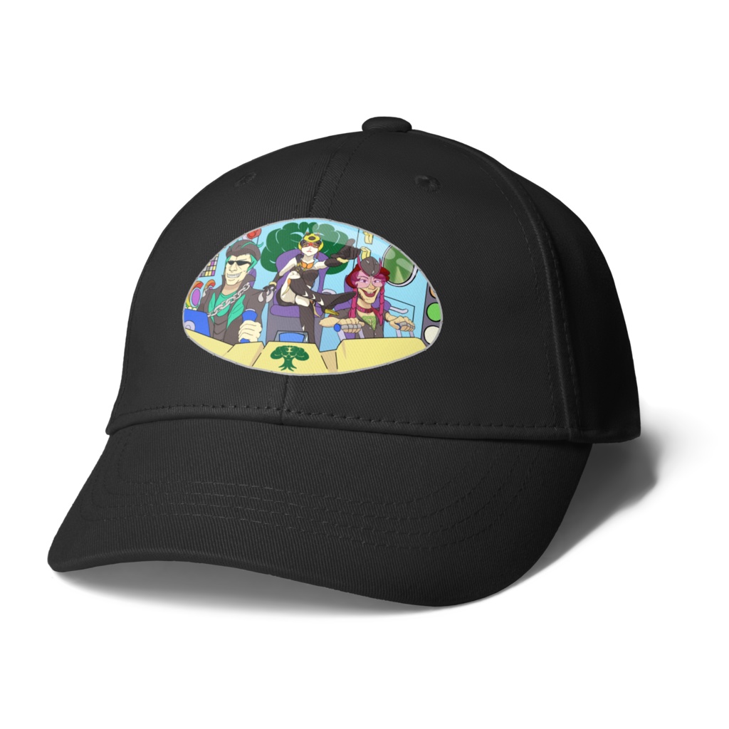 「悪の女幹部と部下二人が操縦するマシーン」になれる帽子 【オリジナルキャップ】