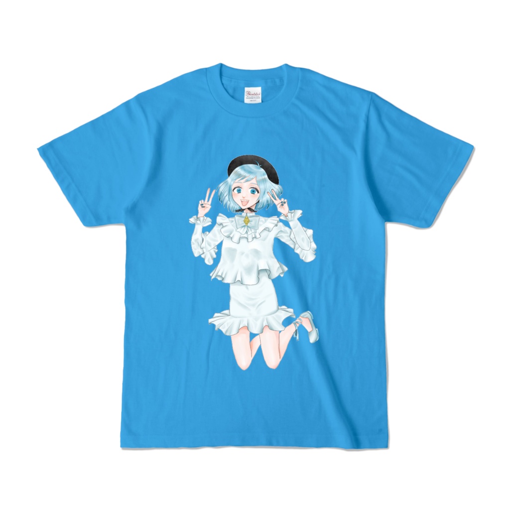  ジャンプしている女の子