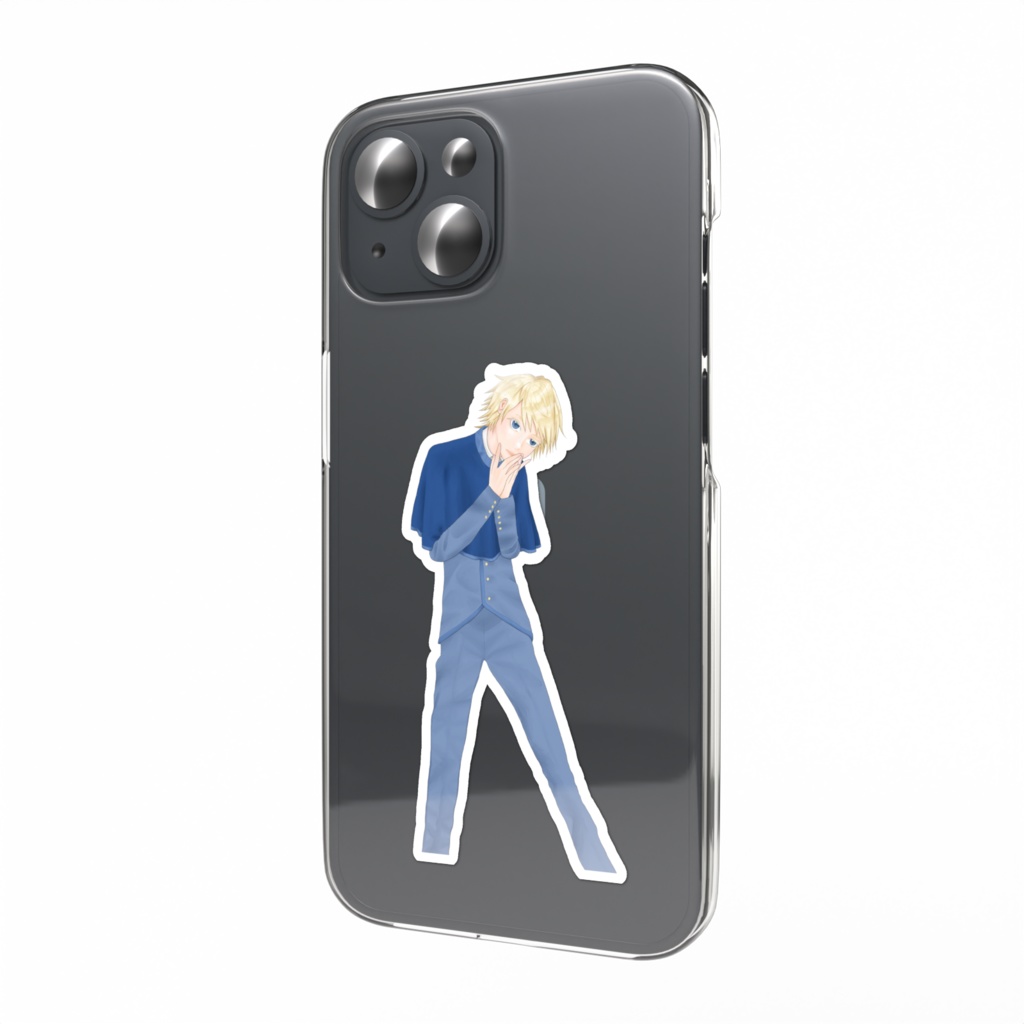 両手を合わせるお兄さん