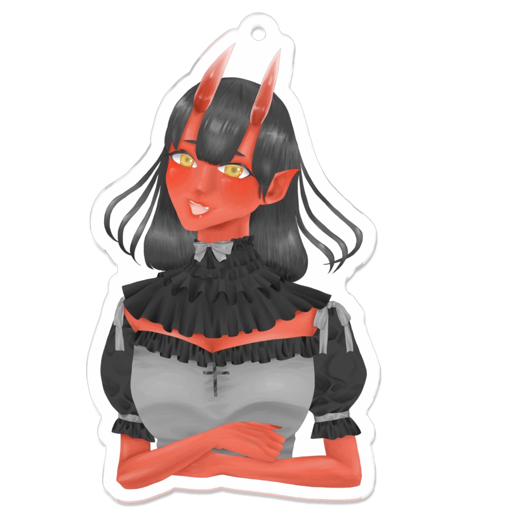 鬼っ子の女の子