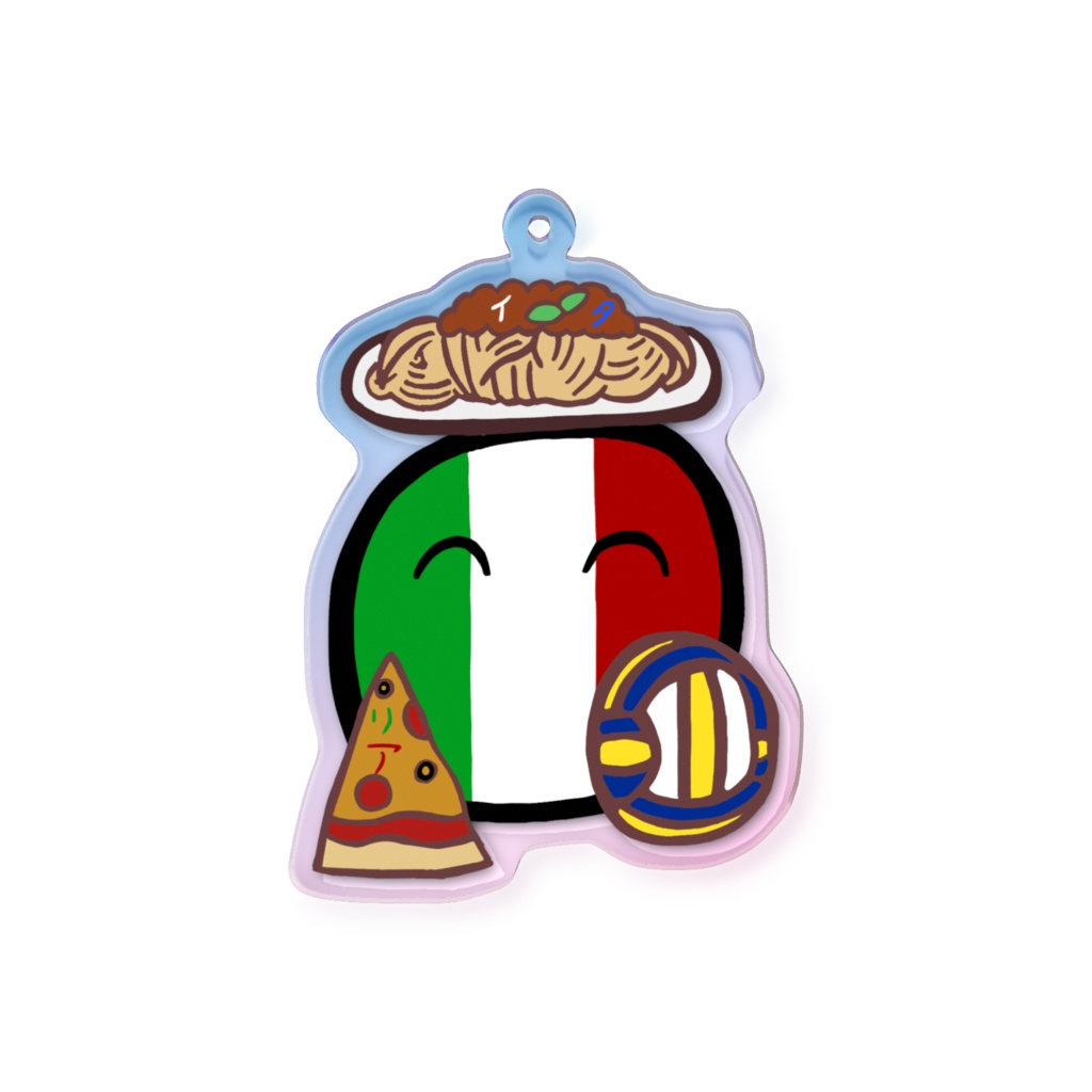 PBオーロラアクリルキーホルダー(イタリア)