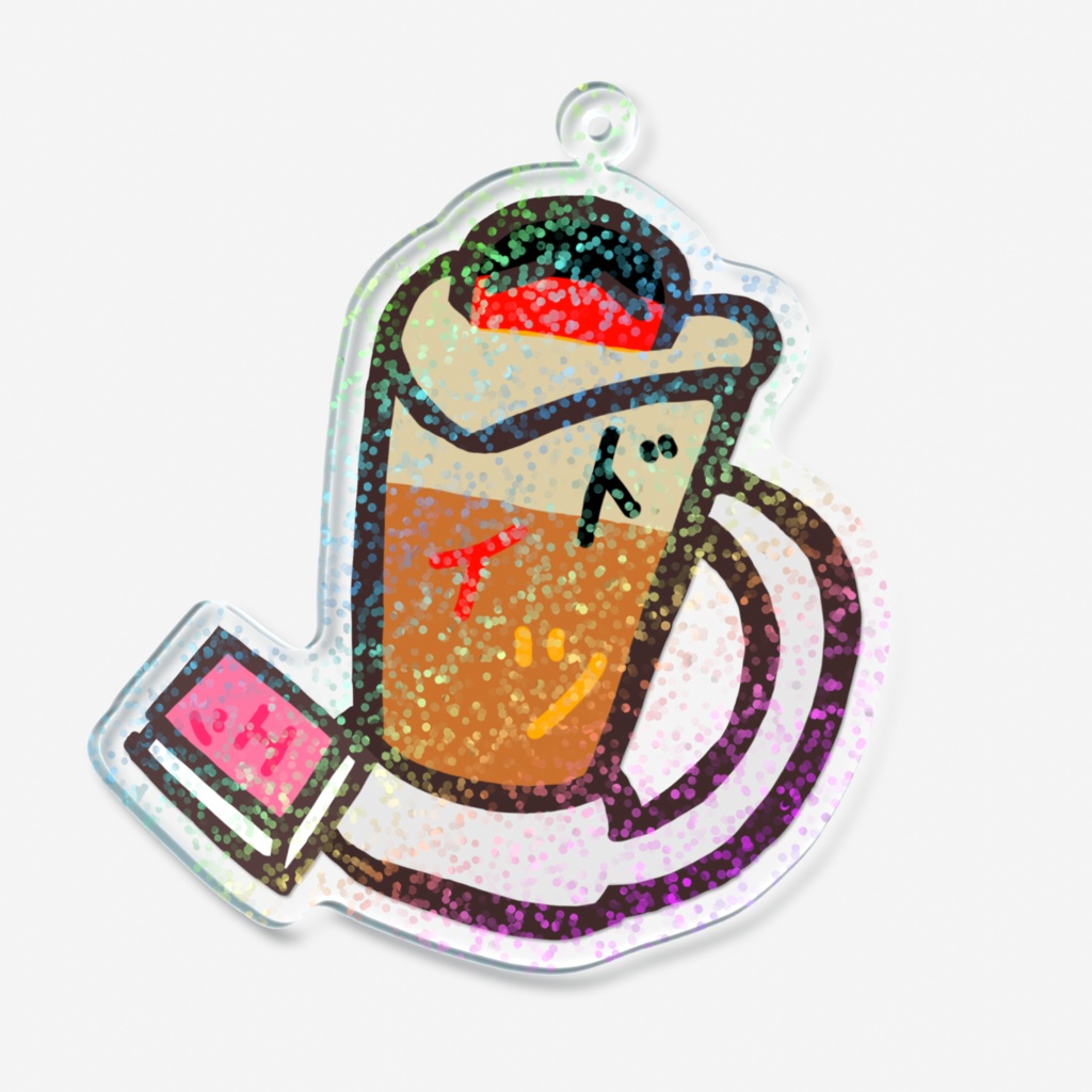 PBホログラムアクリルキーホルダー(ドイツ)