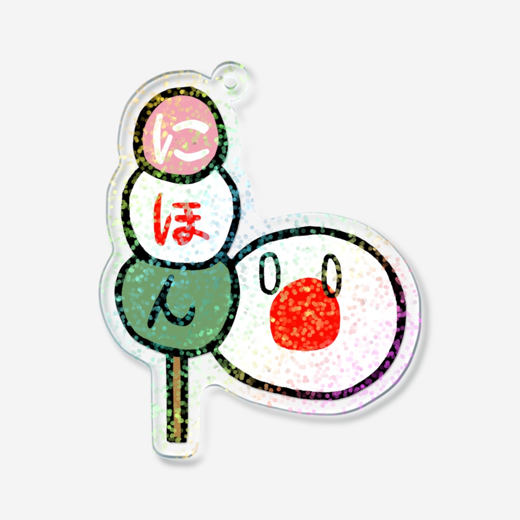 PBホログラムアクリルキーホルダー(日本)