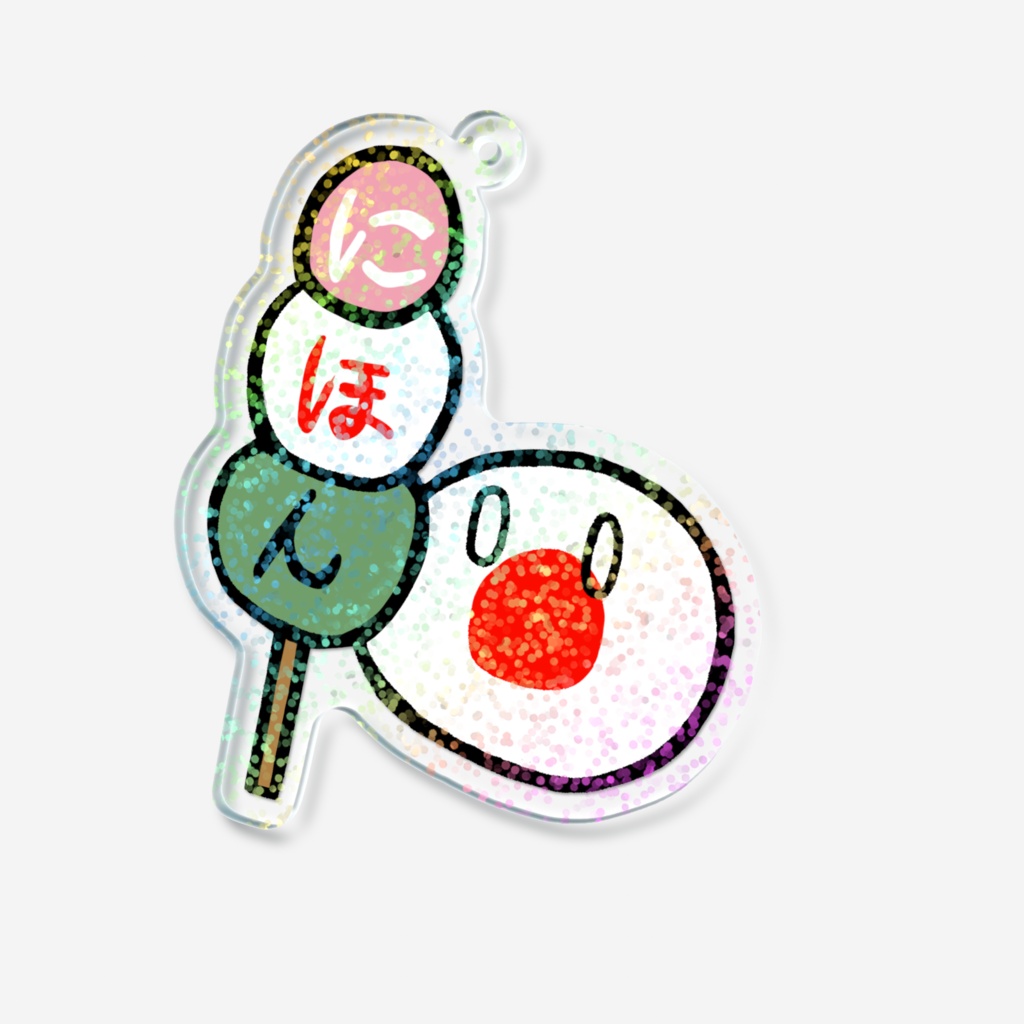 PBホログラムアクリルキーホルダー(日本)