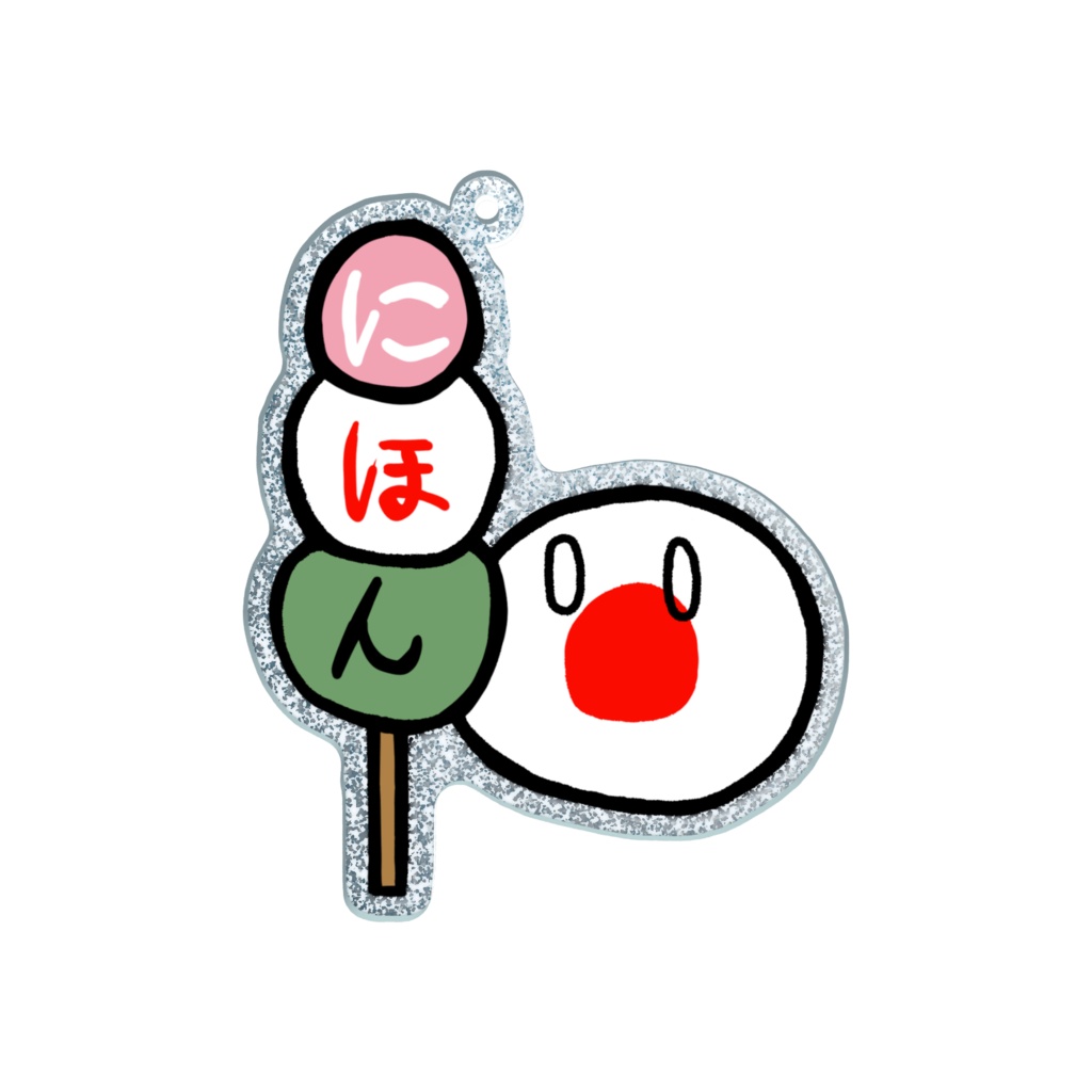 PBラメアクリルキーホルダー(日本)