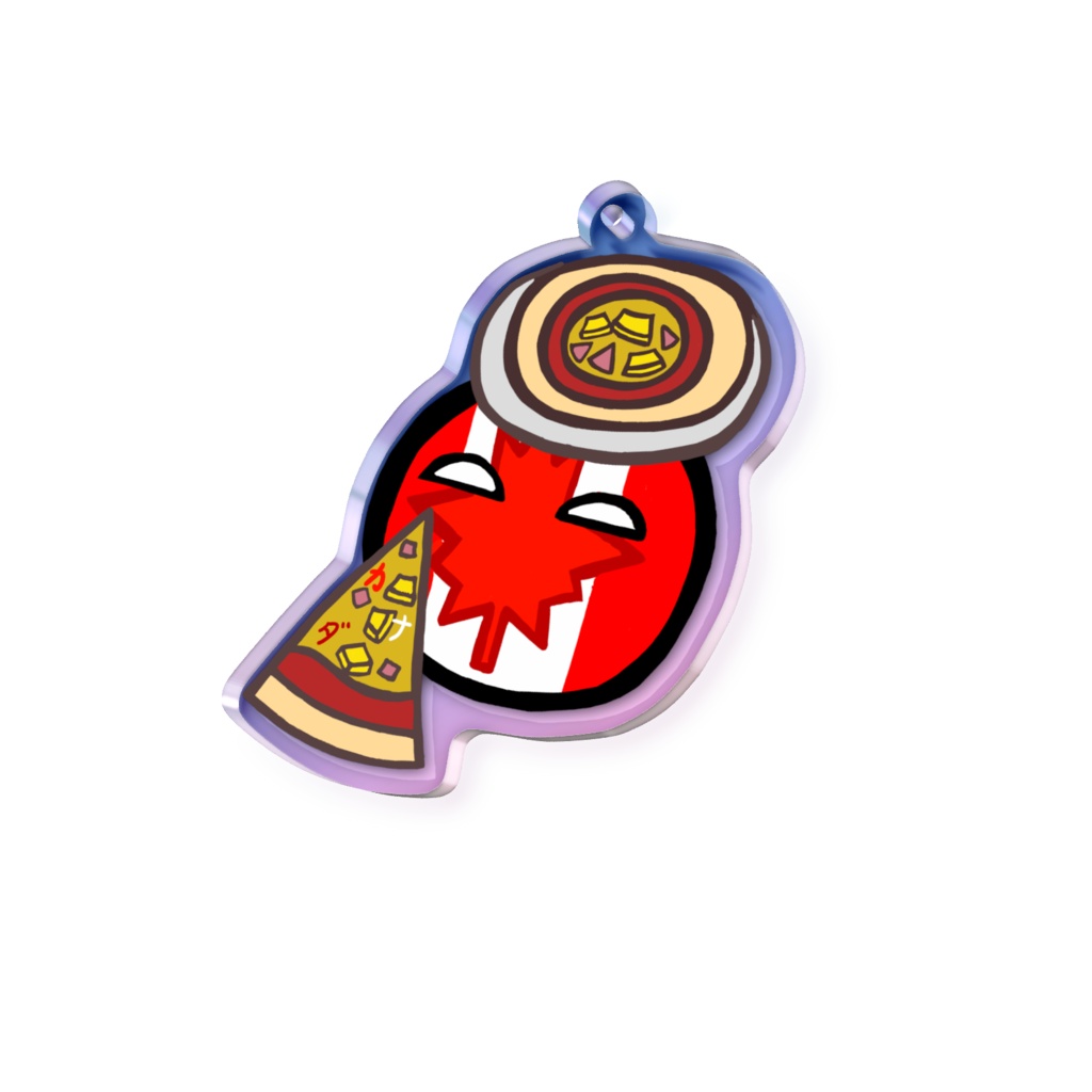 PBオーロラアクリルキーホルダー(カナダ)