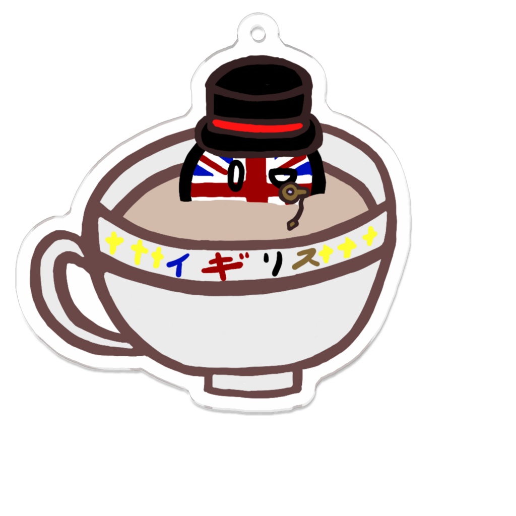 PBアクリルキーホルダー(イギリス)