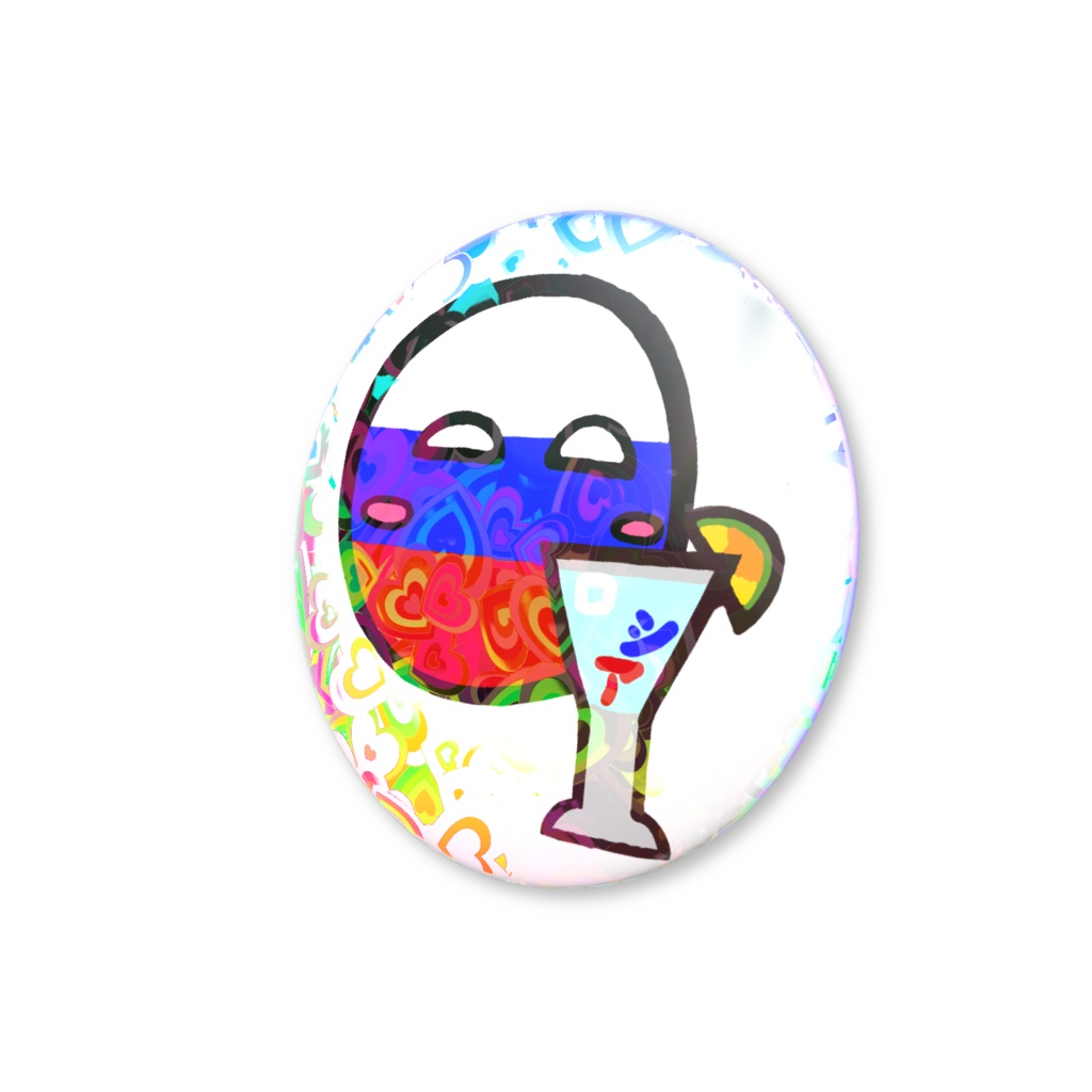 PBホログラム缶バッジ(ロシア)