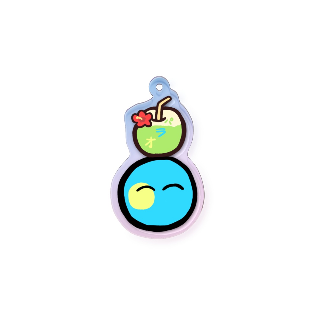 PBオーロラアクリルキーホルダー(パラオ)