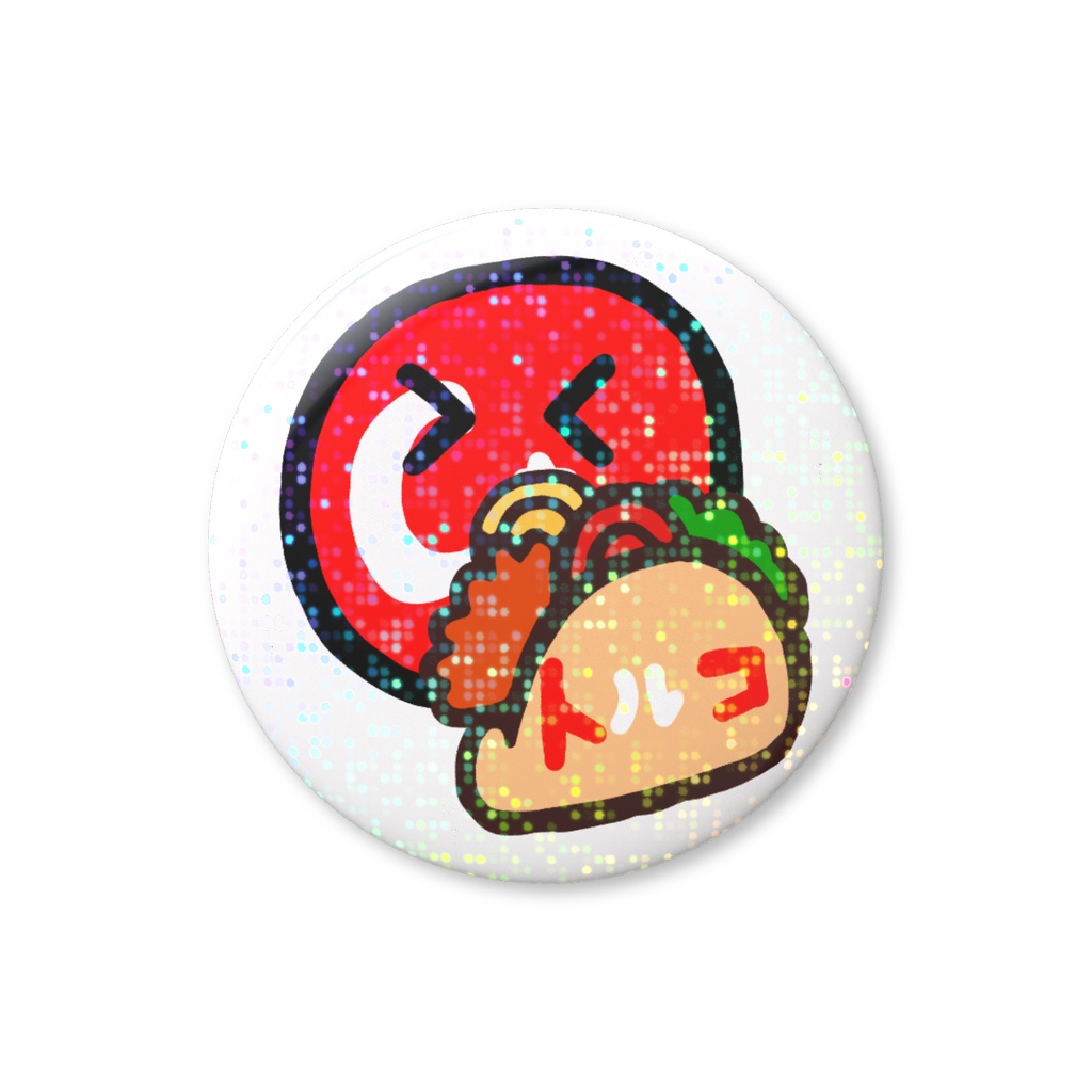 PBホログラム缶バッジ(トルコ)